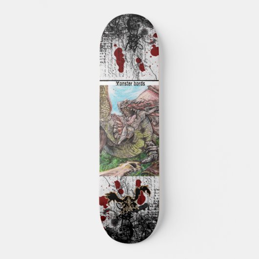 bords monster batlle skateboard (Vorderseite)