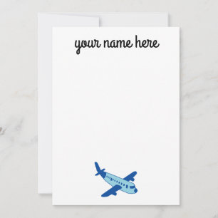Bordstationennotecards für Kinder Dankeskarte