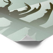 Boreal Mountain Ski Resort Reiseplakat Poster (Ecke)