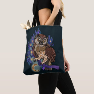 Boreal Night Tree Tote Bag Tasche