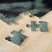 Boreal Owl auf Branch Puzzle (Seite)