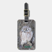 Boreal Owl Luggage Tag Gepäckanhänger (Vorderseite vertikal)
