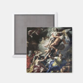 Boreas entführt Oreithyia Magnet (Vorderseite/Rückseite)