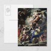 Boreas entführt Oreithyia Postkarte (Vorne/Hinten)