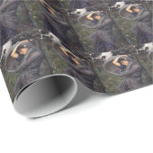 BOREAS JOHN WILLIAM WATERHOUSE ART WRAPPER PAPIER GESCHENKPAPIER (Rolleneckpunkt)