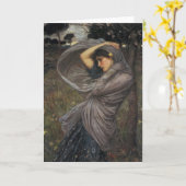 Boreas - John William Waterhouse Karte (Gelbe Blume)