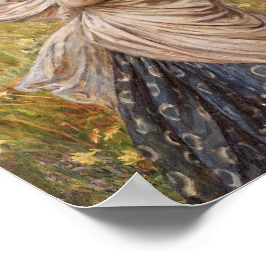 Boreas John William Waterhouse Poster (Ecke)