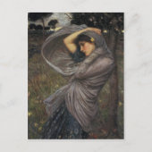 Boreas - John William Waterhouse Postkarte (Vorderseite)