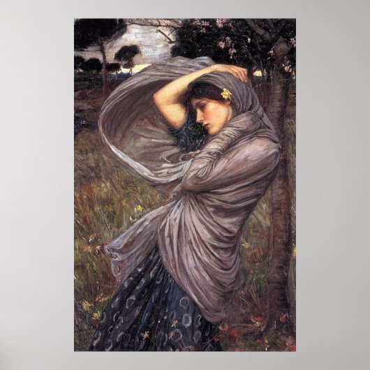 BoREAs, von John William Waterhouse, 1903 Poster (Vorne)