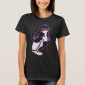 Bored Anime Girl T-Shirt (Vorderseite)