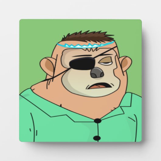 Bored Ape Fotoplatte (Vorderseite)