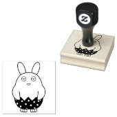 Bored Bunny Chick 02 Gummistempel (Stempel)