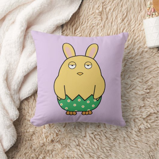 Bored Bunny Chick 02 Kissen (Decke)