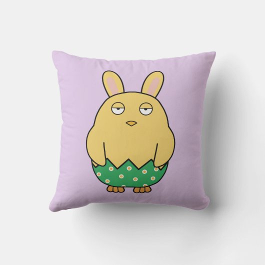 Bored Bunny Chick 02 Kissen (Rückseite)