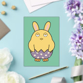 Bored Bunny Chick 03 Acryleinladungen (In Situ (Hochzeit))