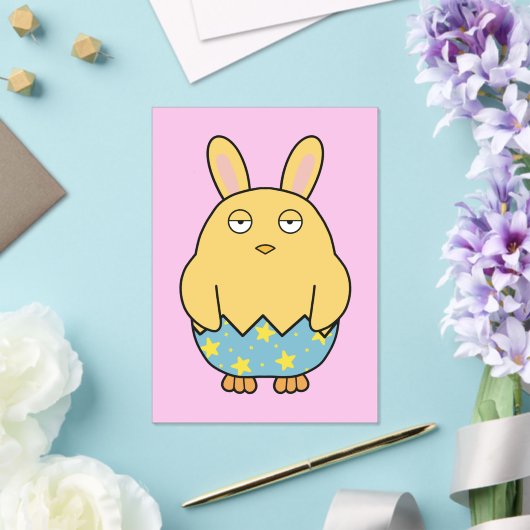 Bored Bunny Chick 04 Acryleinladungen (In Situ (Hochzeit))