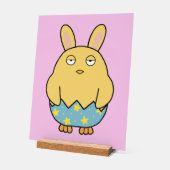 Bored Bunny Chick 04 Acrylschild (Winkel)