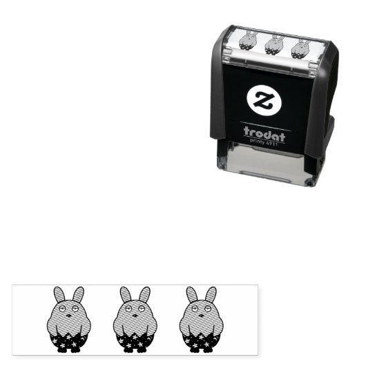 Bored Bunny Chick 04 Permastempel (Beispiel)