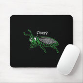 Bored Cricket Chirping chirp' Funny Boring Sarcasm Mousepad (Mit Mouse)