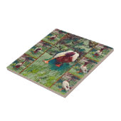 Bored Duck Foto Collage, Keramik Tile Fliese (Seite)