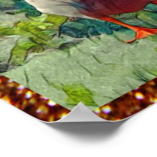 Bored Duck Foto Collage, Poster (Ecke)