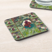 Bored Duck Foto Collage, Untersetzer Set (Linke Seite)