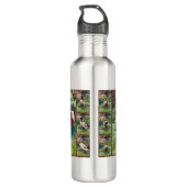 Bored Enck Foto Collage, Wasserflasche Edelstahlflasche (Rückseite)