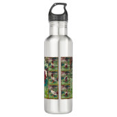 Bored Enck Foto Collage, Wasserflasche Edelstahlflasche (Vorderseite)