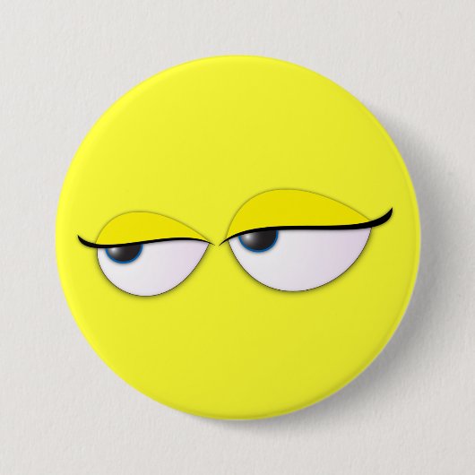 BoredEyes Knopf Button (Vorderseite)