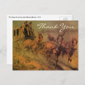 Borein's Bühne Coach Postkarte (Vorne/Hinten)