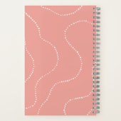 Borfeld-Notebook (Peach) Notizblock (Rückseite)