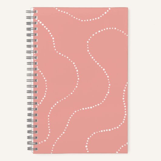 Borfeld-Notebook (Peach) Notizblock (Vorderseite)