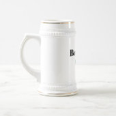 Borg Boss Irish Bierkrug - Perfektes Geschenk Bierglas (Links)
