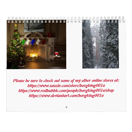 Borg King's Kalender 2024 (Rückseite)