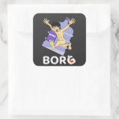 BORG Social Media Cocktail Rave Jug Stickers (Tasche)