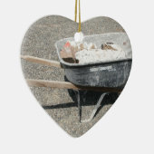 Borgen Sie ein Rad Keramikornament (Rechts)