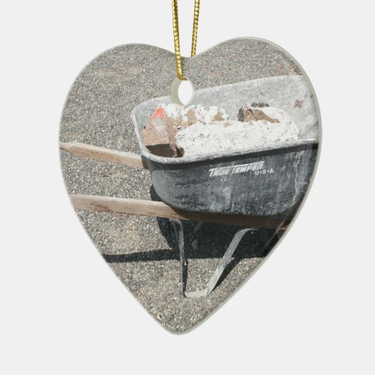 Borgen Sie ein Rad Keramikornament (Links)