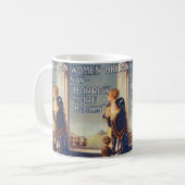 Borgen Sie mehr Buch-Tasse Kaffeetasse (Vorderseite Links)