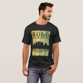 Borger Periodensystem Elemente Borger Texas Retro T-Shirt (Vorne ganz)