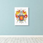 Borges Familienwappen Leinwanddruck (Insitu (Holzboden))