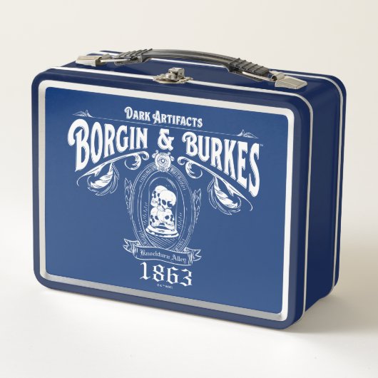 BORGIN & BURKES™ Dark Artifakte Store Grafik Metall Brotdose (Vorderseite)