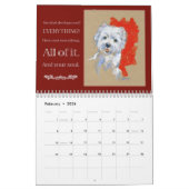 Borgo's The Artful Westie 2023 Calendar Kalender (Feb 2026)