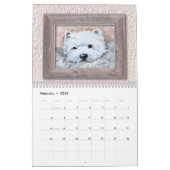 Borgo's The Artful Westie 2025 Calendar Kalender (Feb 2026)