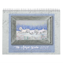 Borgo's The Artful Westie 2025 Calendar Kalender
