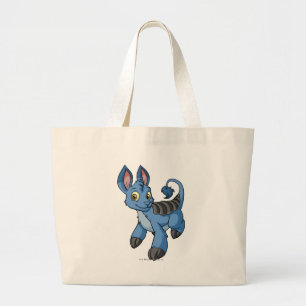 Bori Blau Jumbo Stoffbeutel