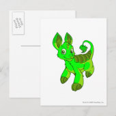 Bori Glows Postkarte (Vorne/Hinten)
