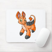 Bori Orange Mousepad (Mit Mouse)