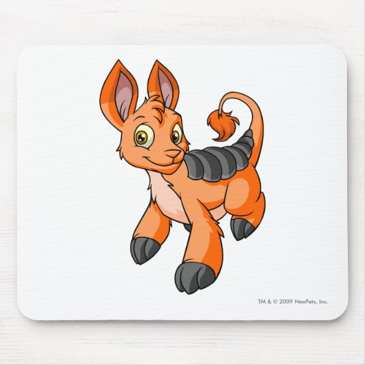 Bori Orange Mousepad (Vorne)
