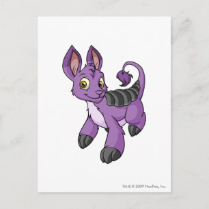 Bori Purple Postkarte