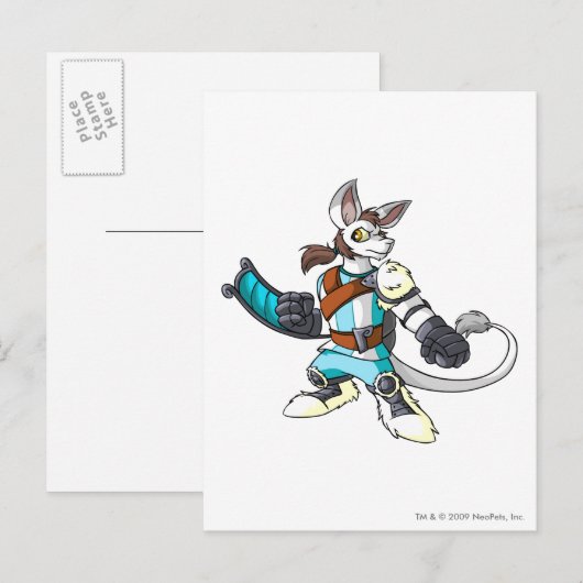 Bori Terror Mountain Player Postkarte (Vorne/Hinten)